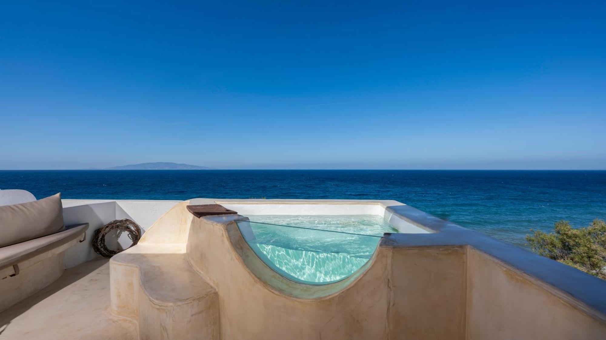 Michelangelo Beach Villa Oia  Exterior foto