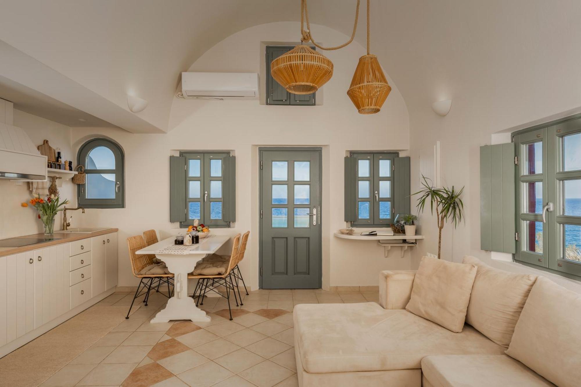 Michelangelo Beach Villa Oia  Exterior foto