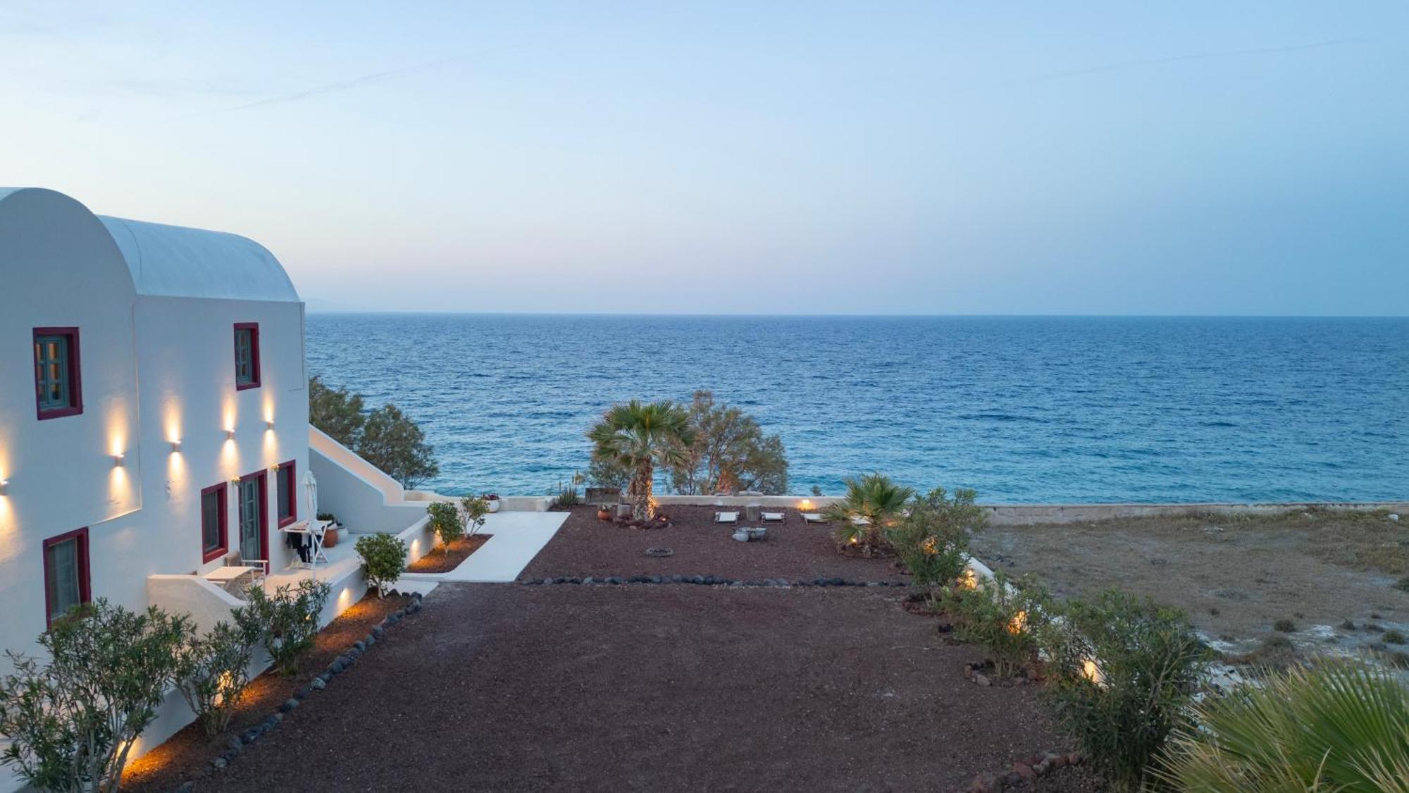 Michelangelo Beach Villa Oia  Exterior foto