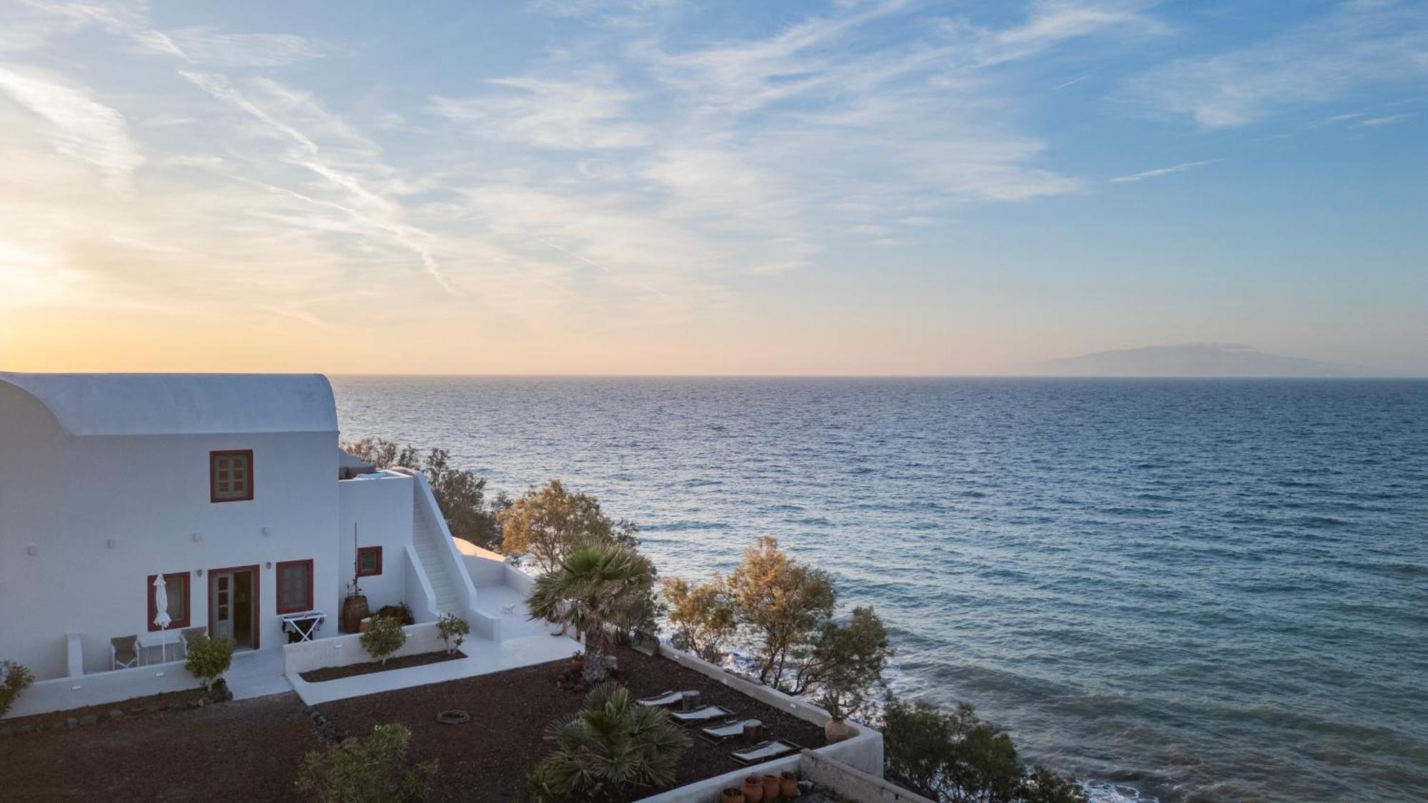 Michelangelo Beach Villa Oia  Exterior foto